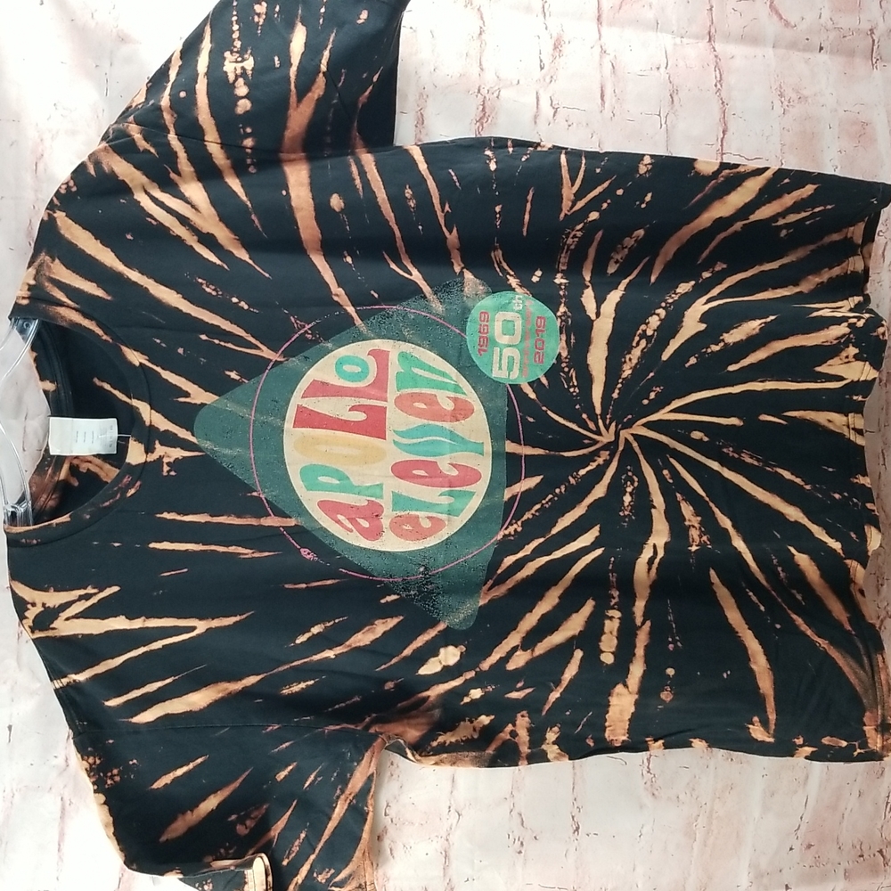 Apollo Eleven 50 year anniversary tie dyed t-shirt.